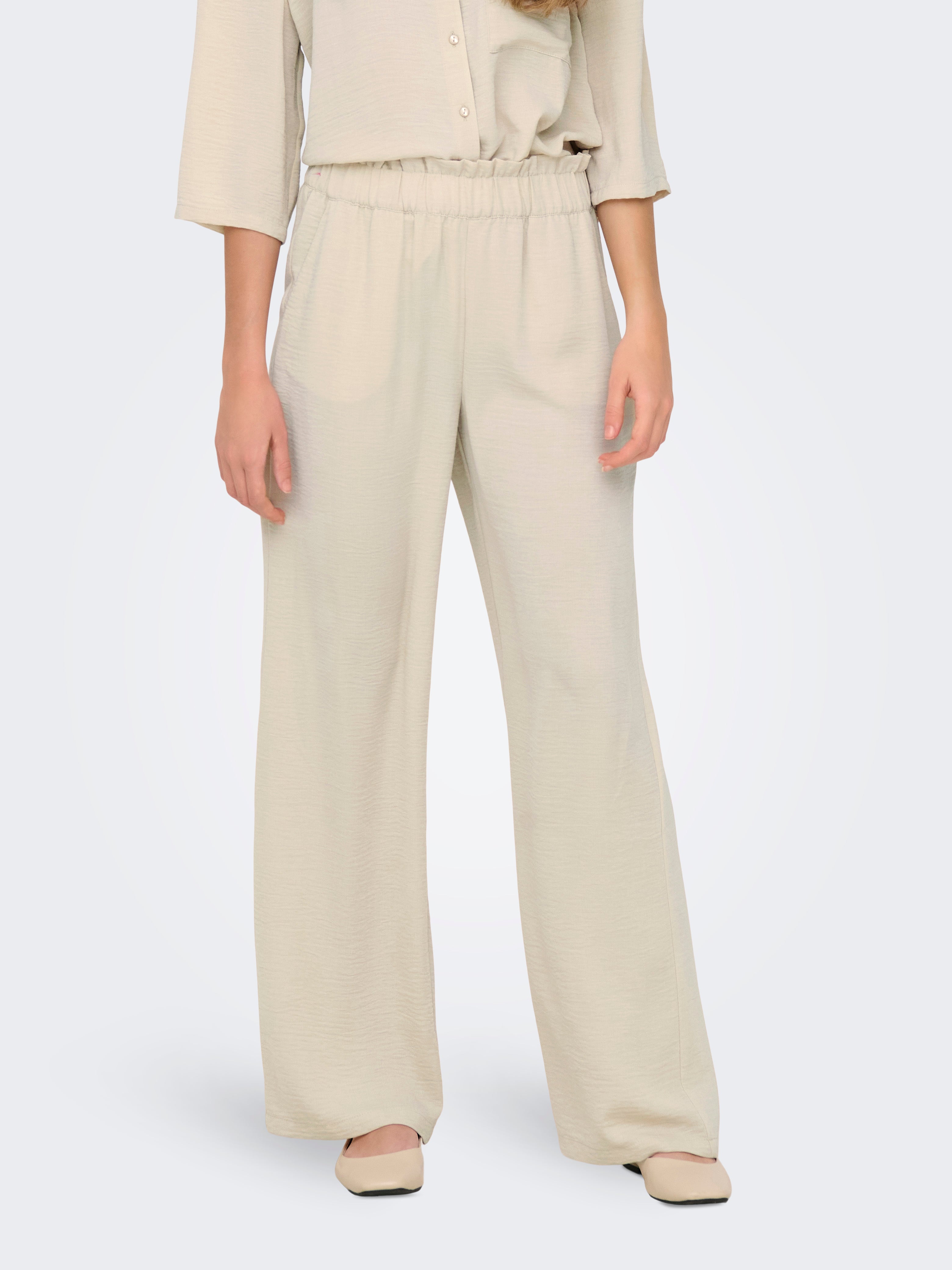 Jdydivya Normal Geschnitten Hose Mit Weitem Beinschnitt