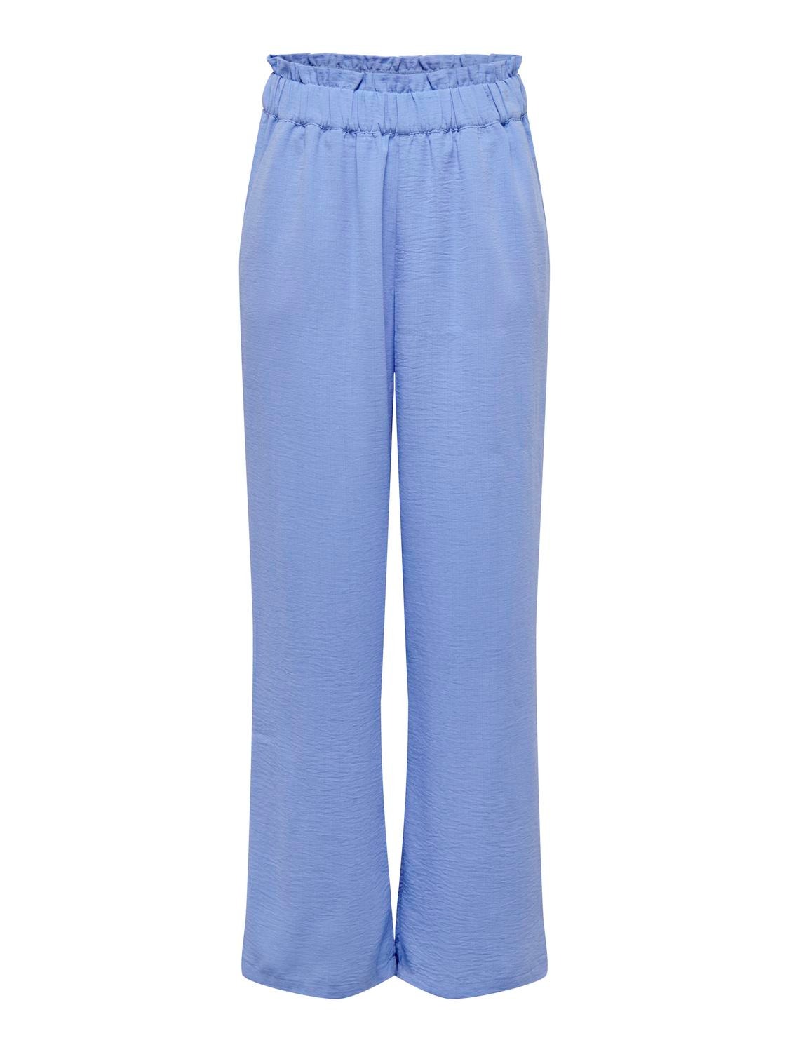 ONLY Regular Fit High waist Trousers -Hydrangea - 15271184