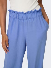 ONLY Pantalons Regular Fit Taille haute -Hydrangea - 15271184