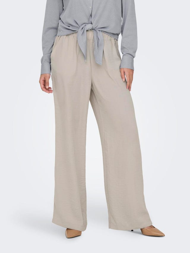 ONLY Regular Fit High waist Trousers - 15271184