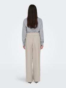 ONLY Highwaisted Wide Pants -Chateau Gray - 15271184
