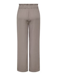 ONLY Highwaisted Wide Pants -Driftwood - 15271184