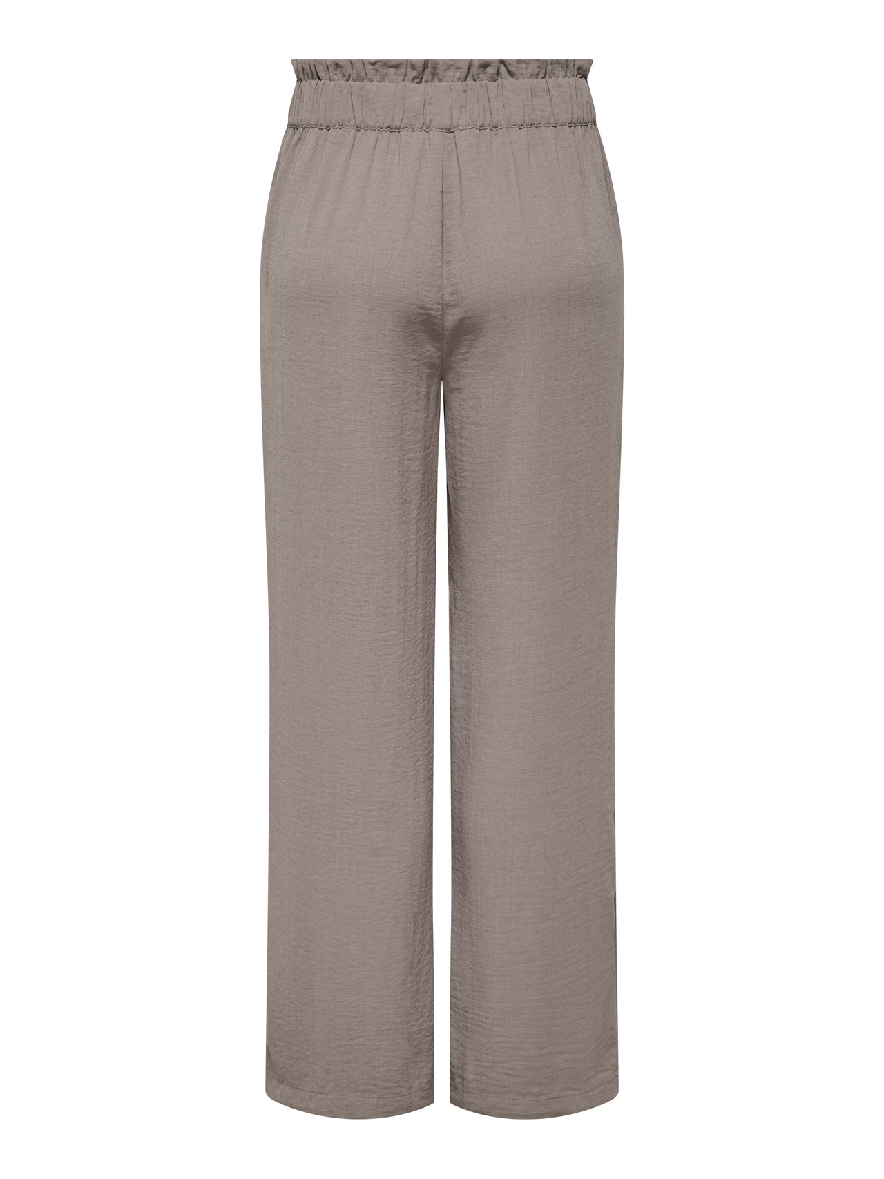 ONLY Highwaisted Wide Pants -Driftwood - 15271184