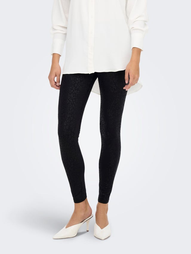 ONLY Faux leather Leggings - 15271197