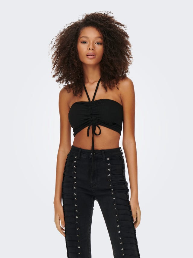 ONLY Tops Cropped Fit Dos nu - 15271218