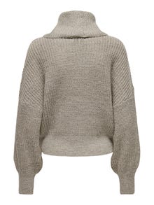 ONLY Rolkraag Pullover -Cement - 15271281