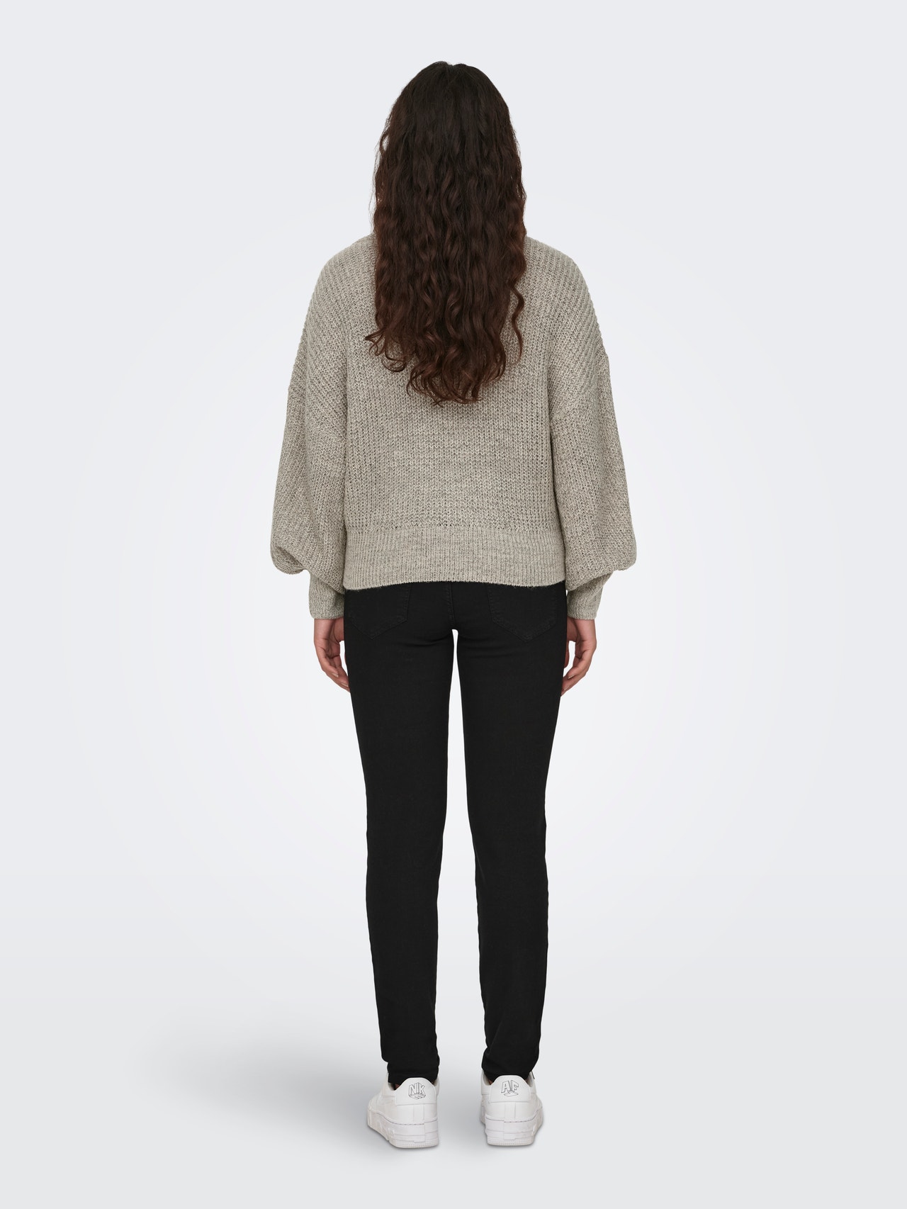 ONLY Roll neck Pullover -Cement - 15271281