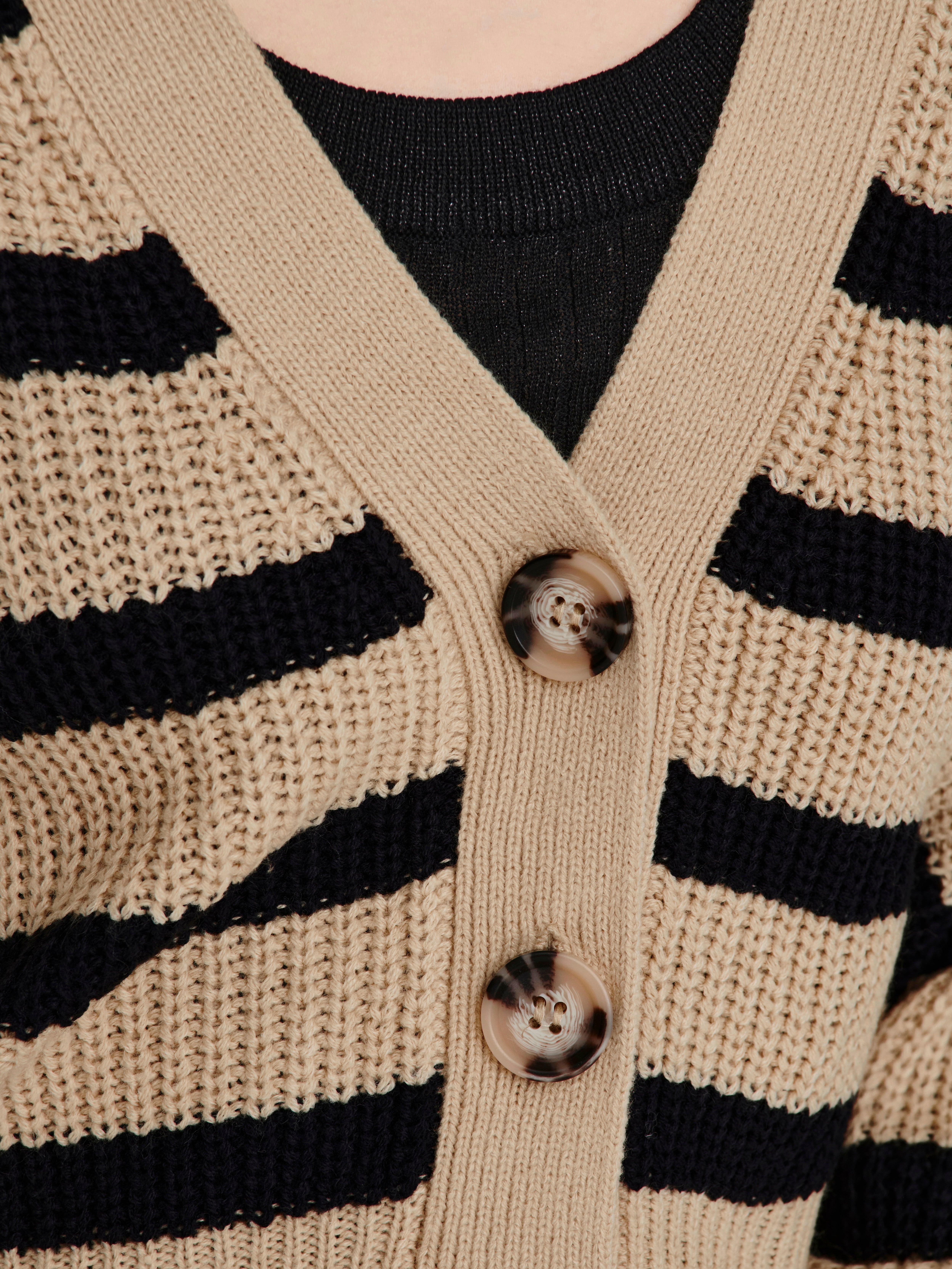 Burberry hotsell striped cardigan