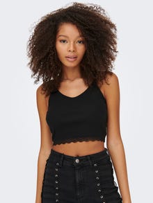 ONLY Cropped Fit Camisole Top -White - 15271310