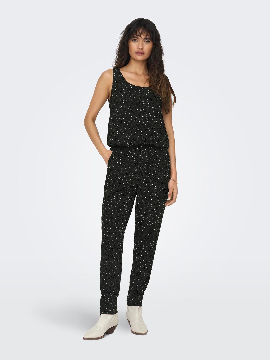 ONLY Mouwloos Jumpsuit -Black - 15271355