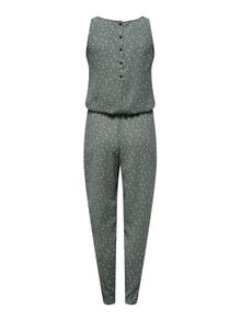ONLY Ærmeløs jumpsuit med print -Balsam Green - 15271355
