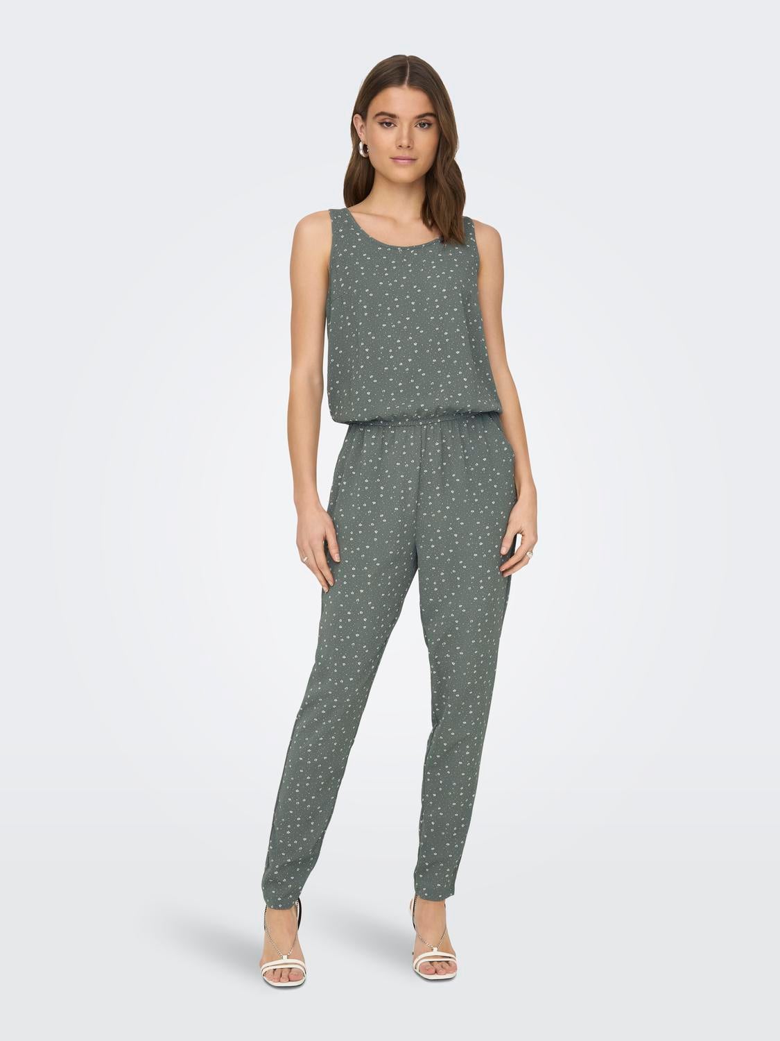 Only hot sale green jumpsuit