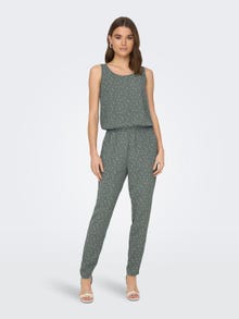 ONLY Mouwloos Jumpsuit -Balsam Green - 15271355