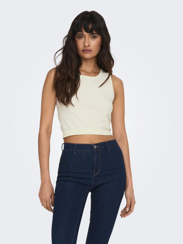 ONLY Canottiere Cropped Fit Paricollo - 15271533