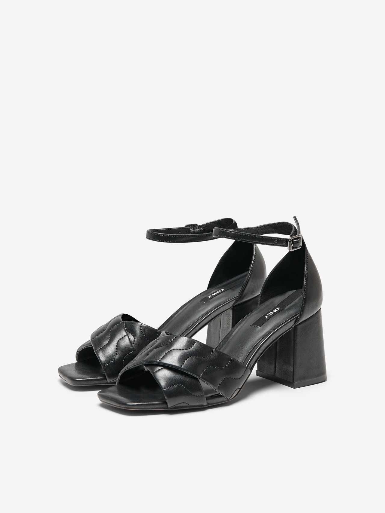 ONLY Højhælede sandaler -Black - 15271557
