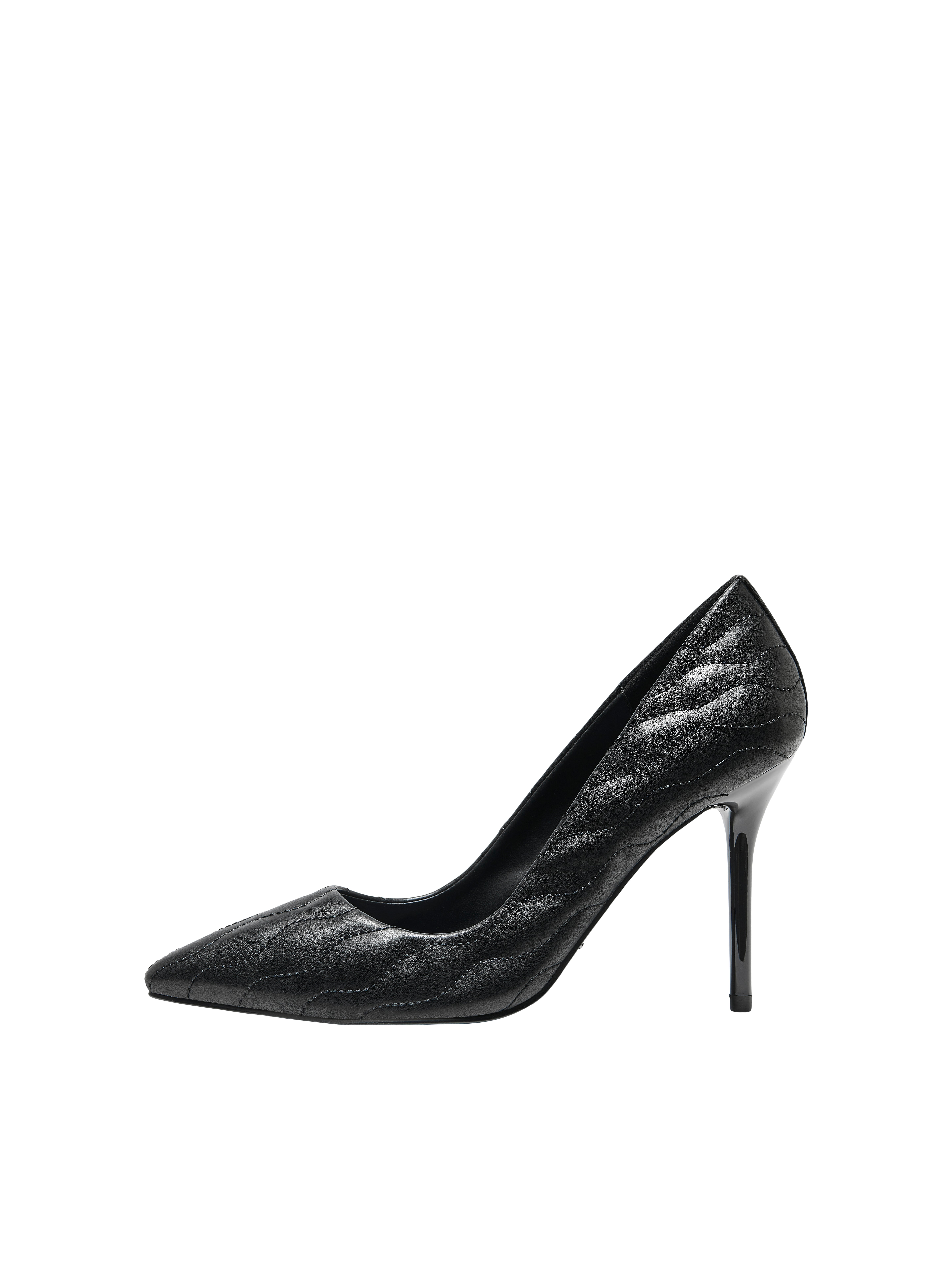 Quilted Pumps Black ONLY®