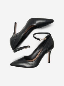 ONLY Pointed toe Adjustable strap Heels -Black - 15271601