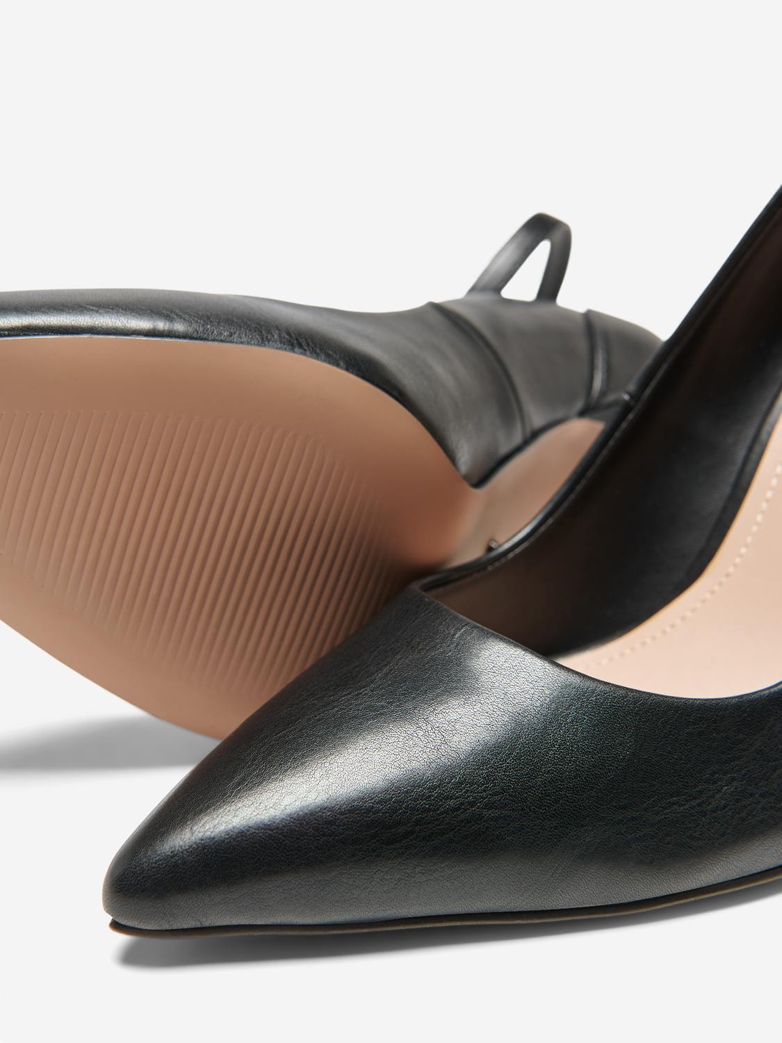 ONLY Pointed toe Adjustable strap Heels -Black - 15271601