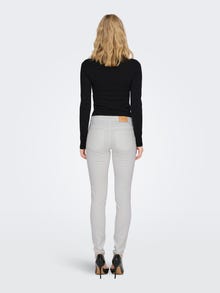 ONLY JDYTulga corte regular, con cremallera Jeans skinny fit -White - 15271705