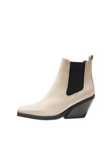 ONLY Square toe Boots -Creme - 15271718
