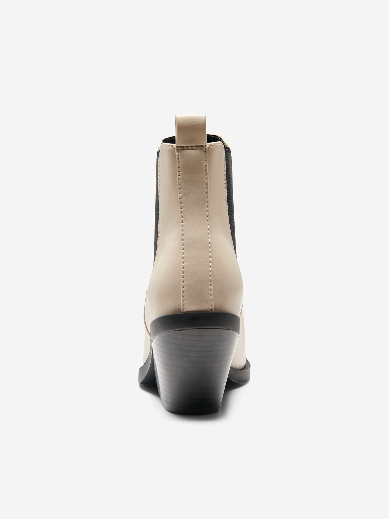 ONLY Kvadratni nožni prst Čizme -Creme - 15271718