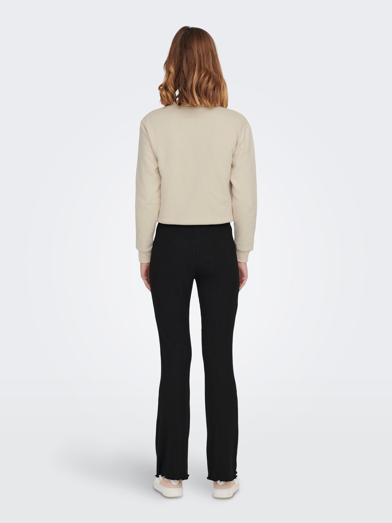 ONLY Flared Trousers -Black - 15271736