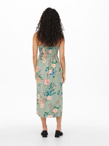 ONLY Normal geschnitten Trapezausschnitt Langes Kleid -Shadow - 15271755