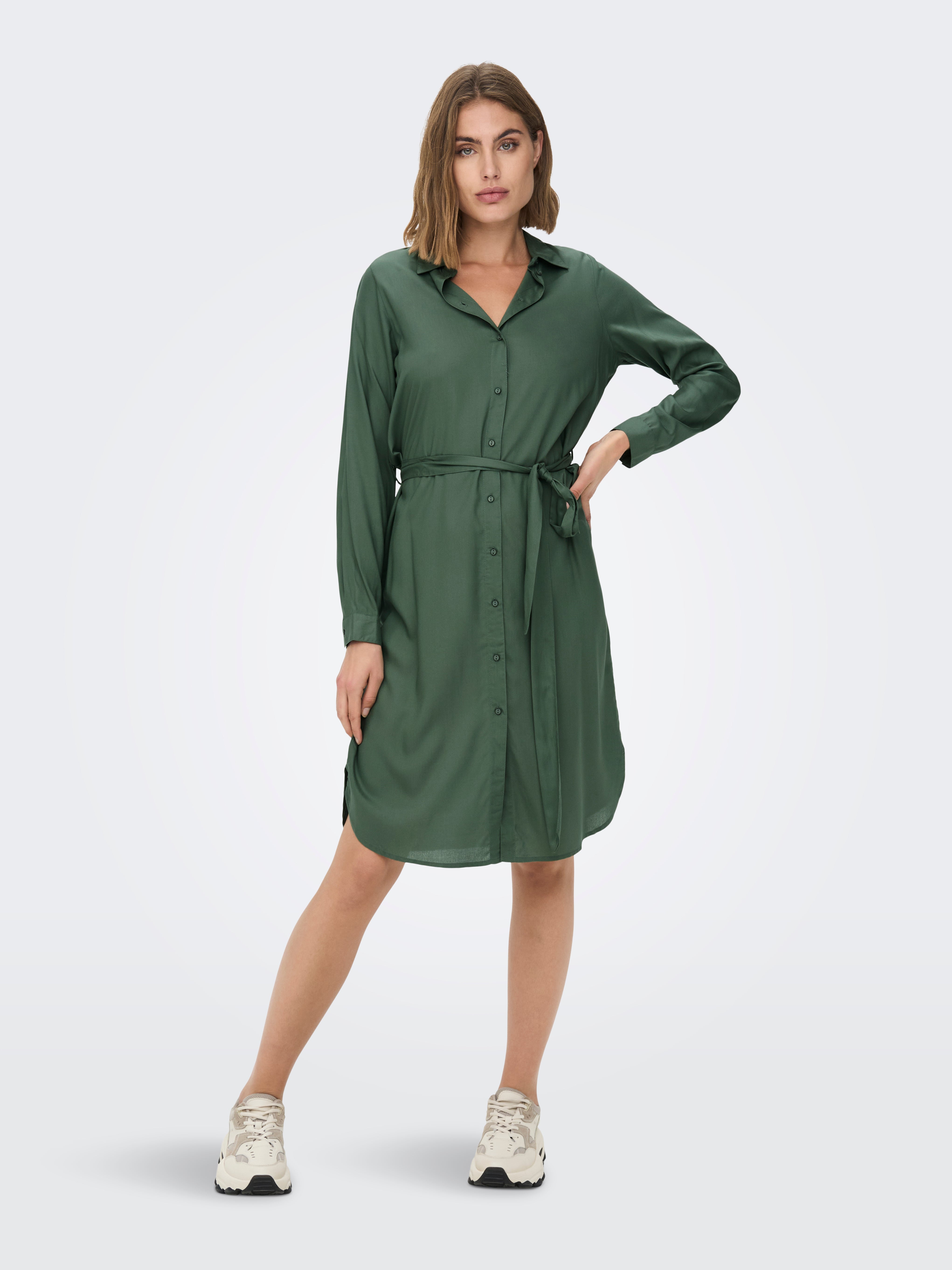 Only blousejurk online groen