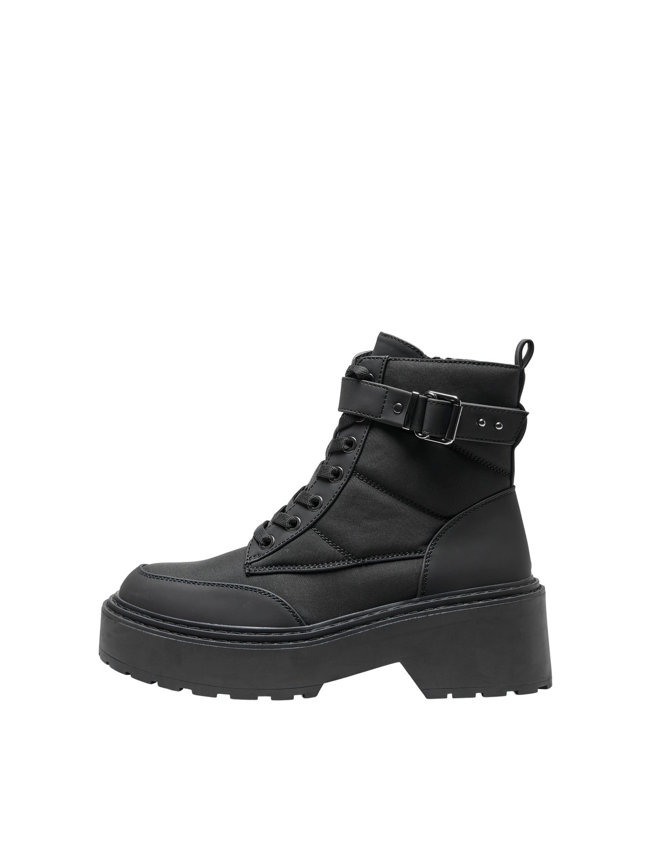 ONLY Boots with adjustable strap -Black - 15271896