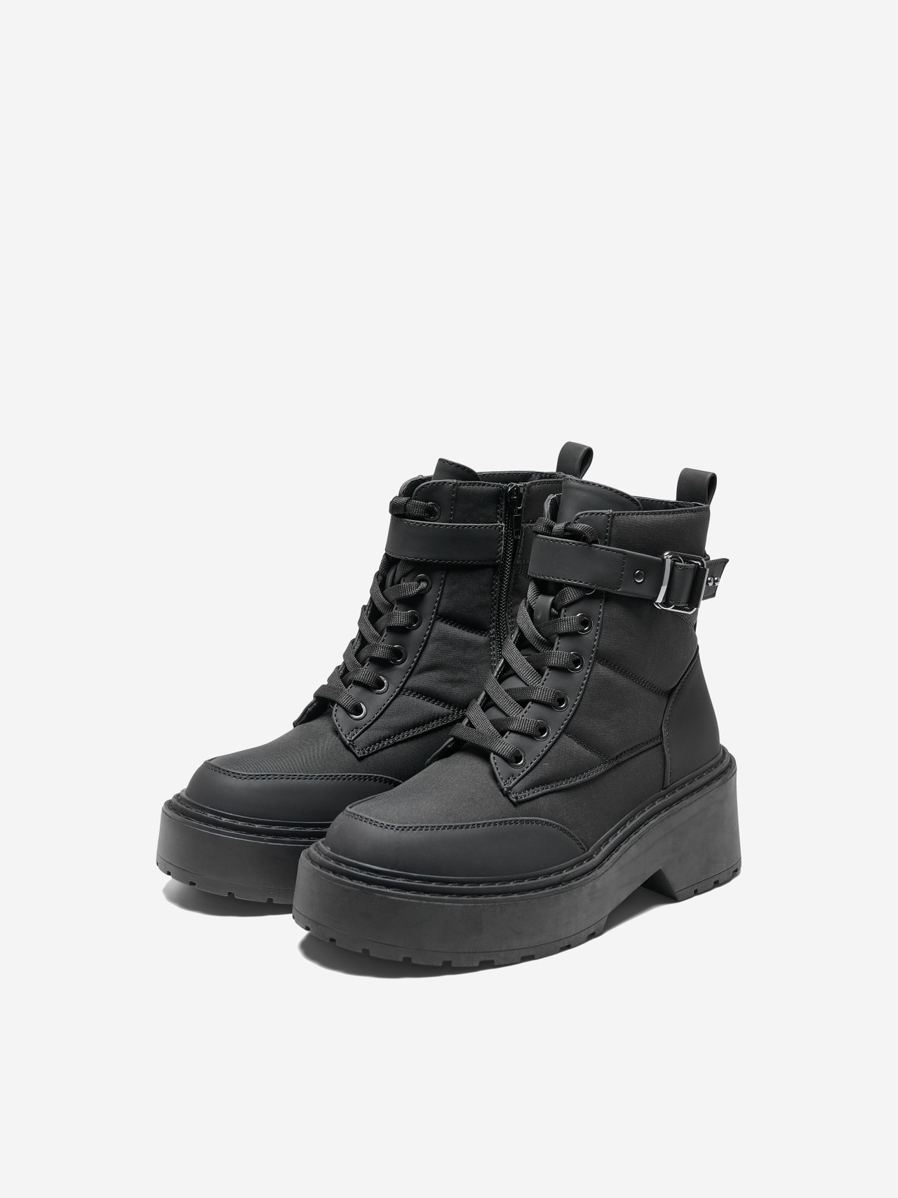 ONLY Adjustable strap Boots -Black - 15271896