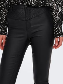ONLY Skinny trousers with high waist -Black - 15271914