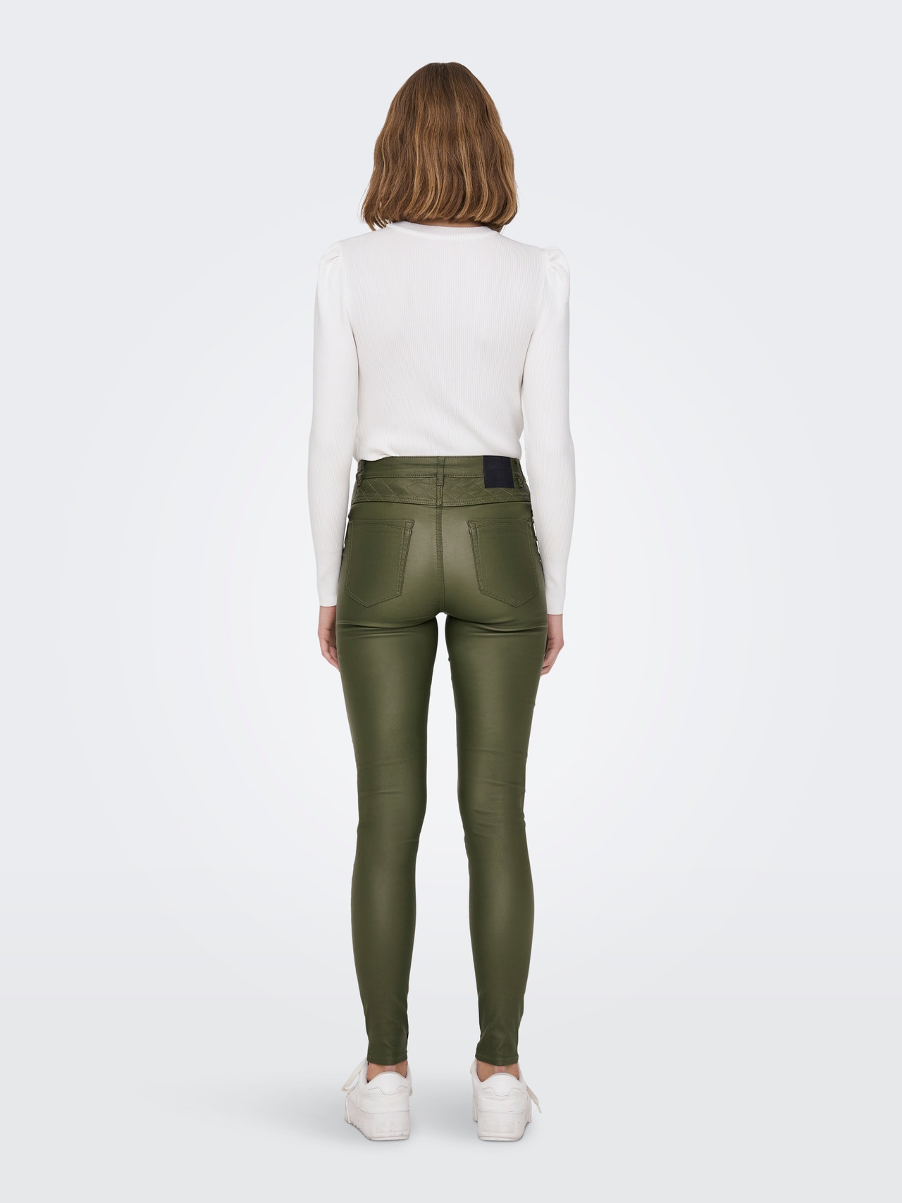 ONLY Skinny bukser med høj talje -Kalamata - 15271914