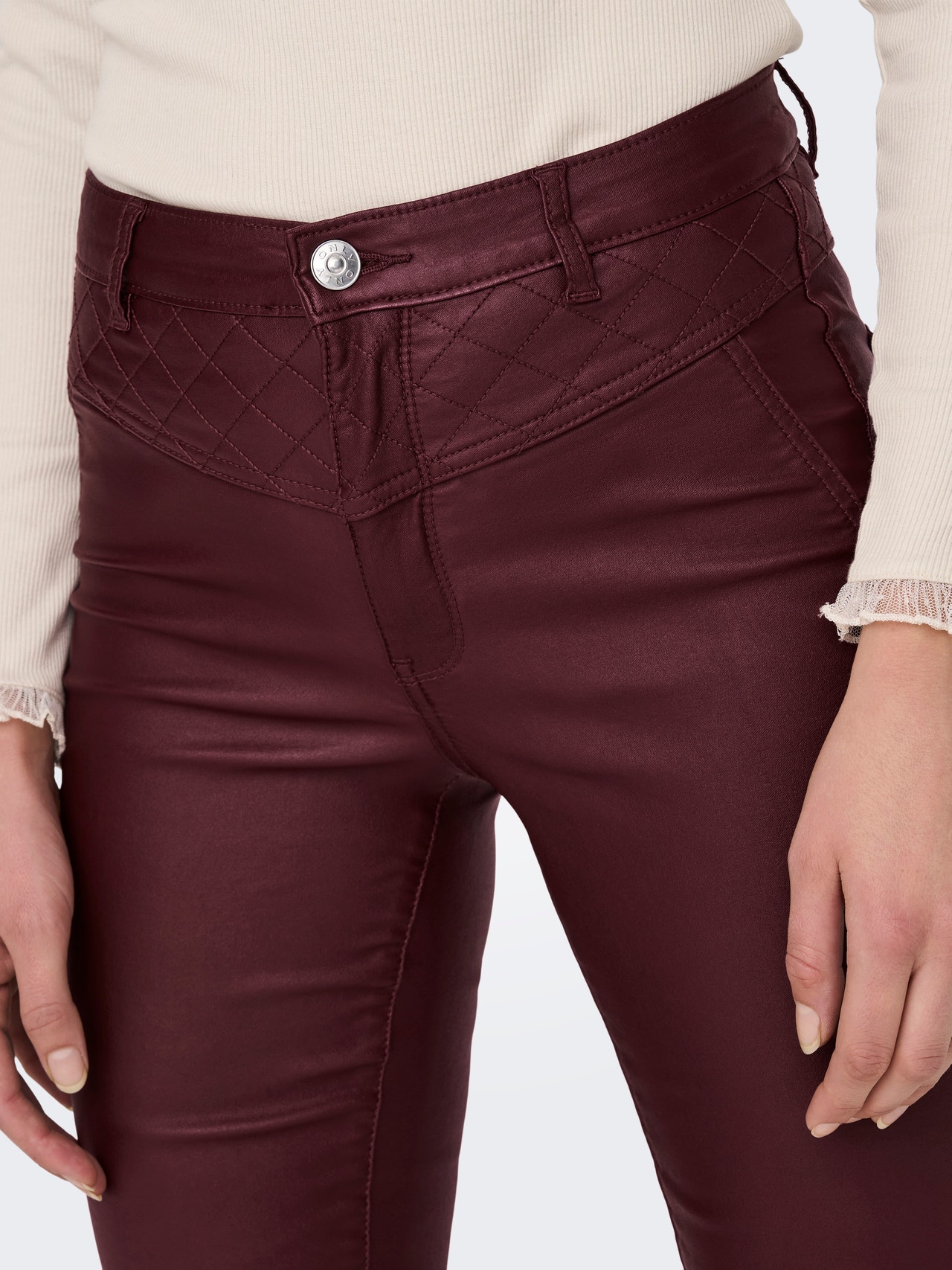 ONLY Flared Fit Trousers -Port Royale - 15271914