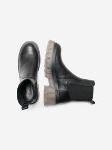 ONLY Round toe Boots -Black - 15272038