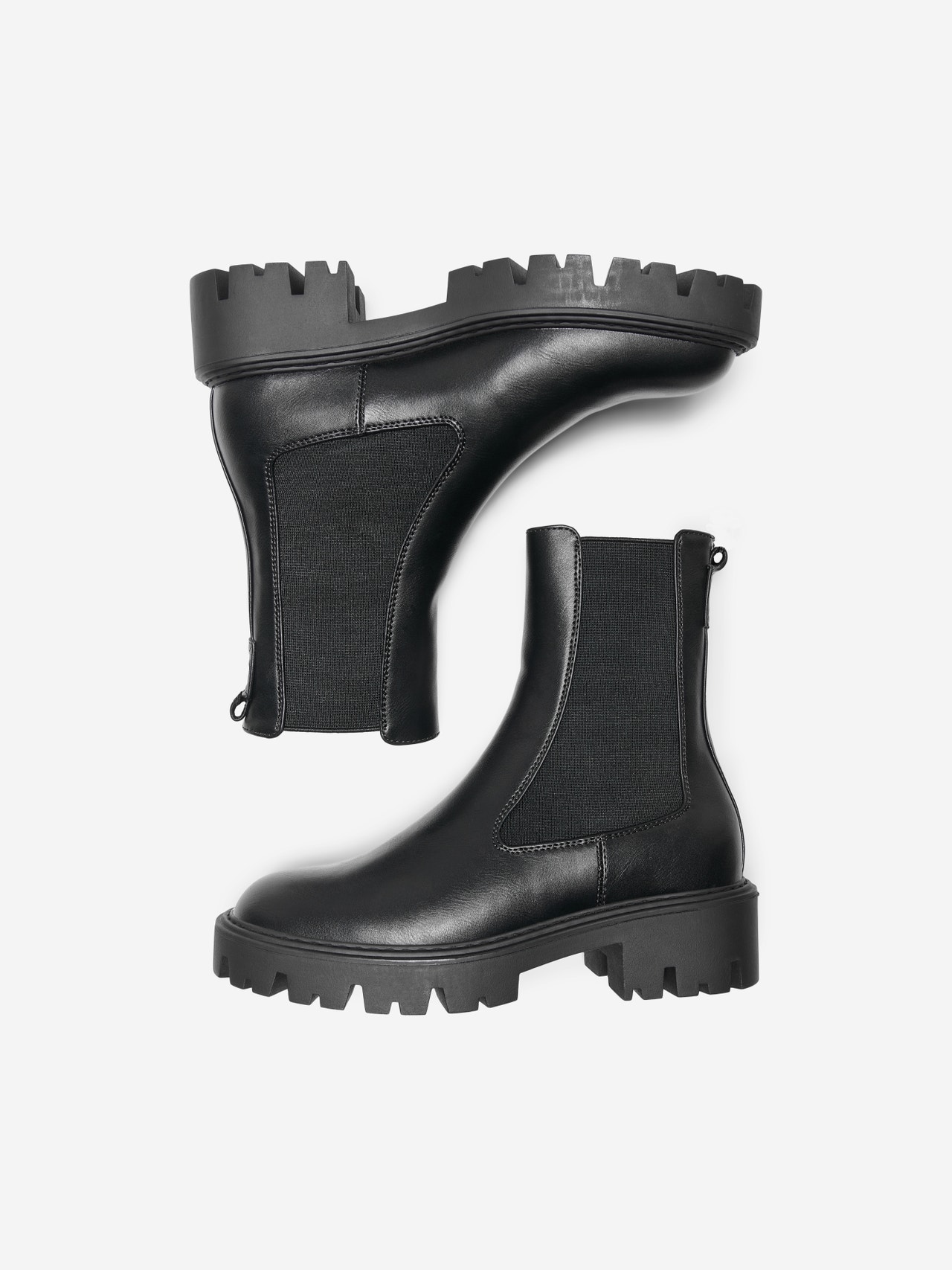 ONLY Kunstskinn Boots -Black - 15272047