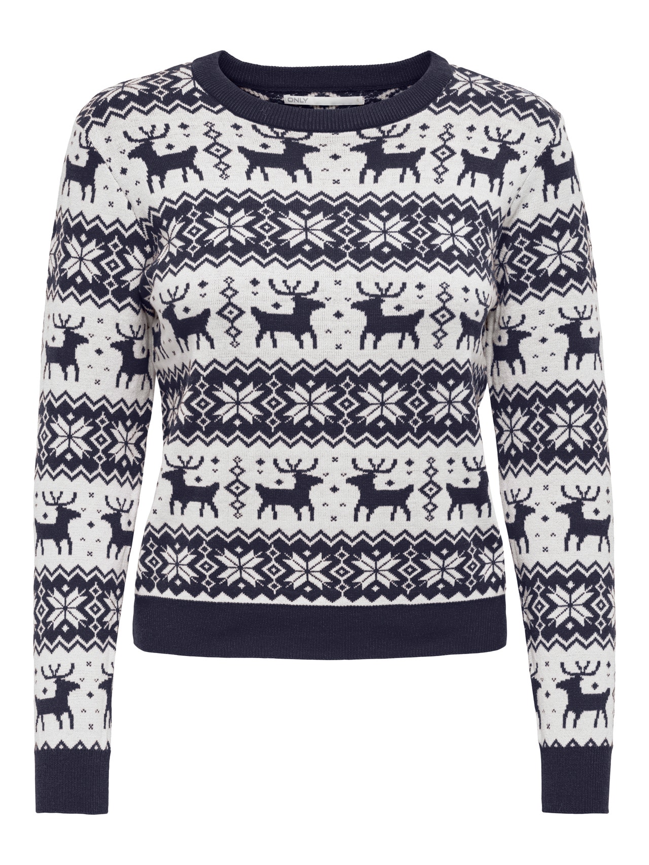 ONLY X-mas Knitted Pullover -Night Sky - 15272148