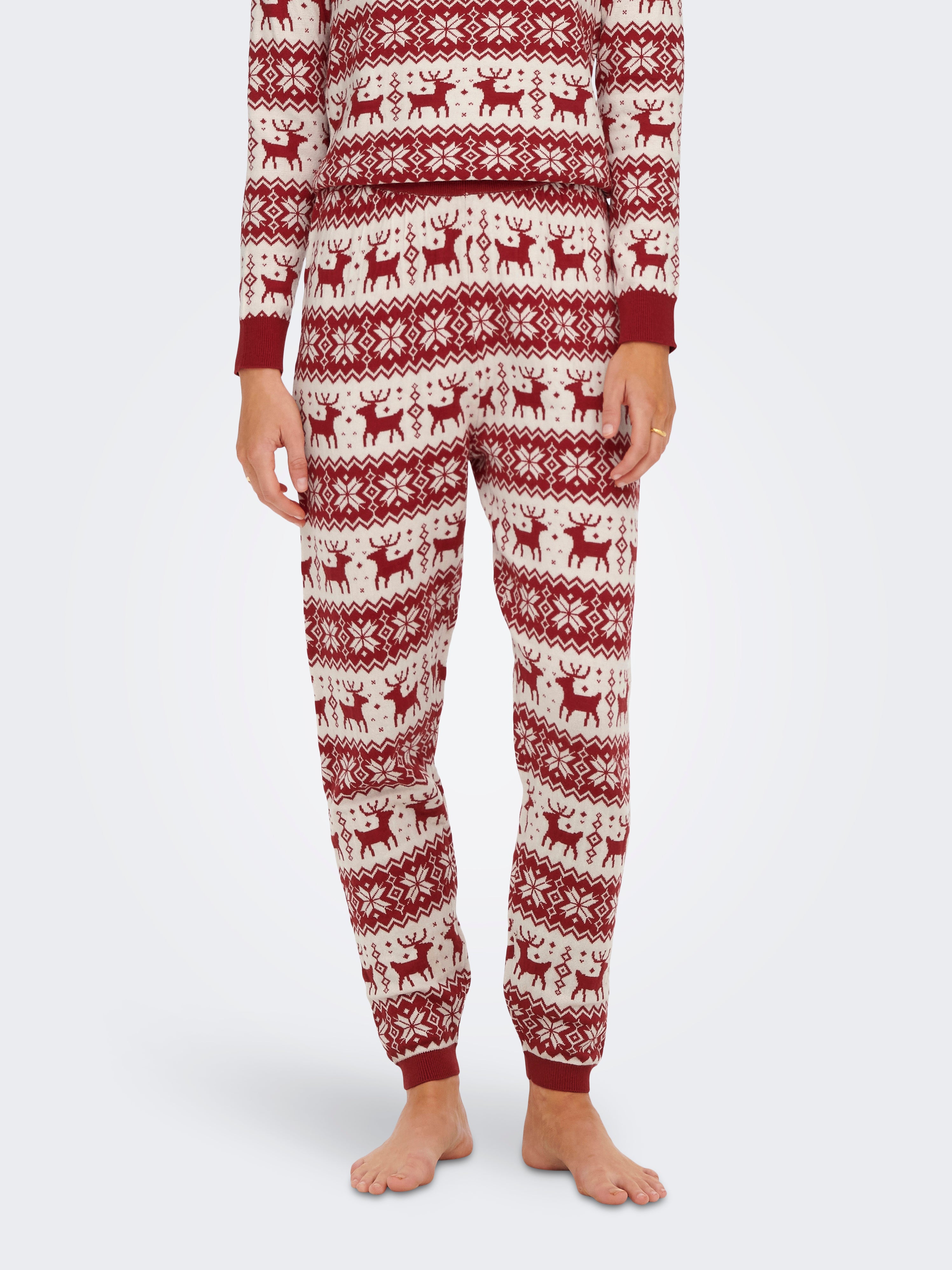 Onlxmas Mittlere Taille Normal Geschnitten Leggings