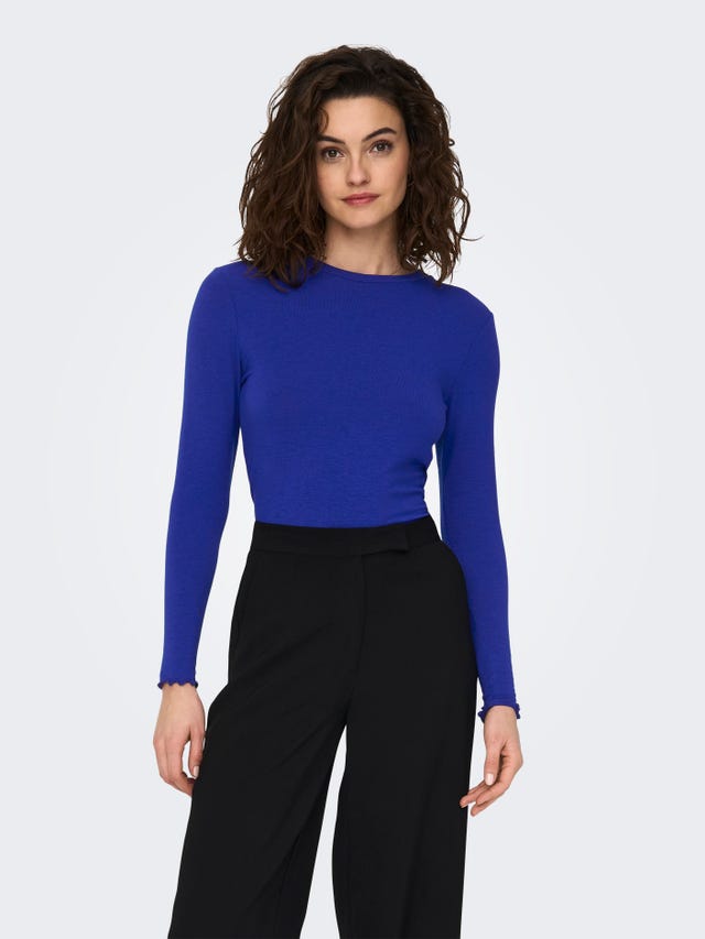 ONLY Wave edge Long sleeved top - 15272215