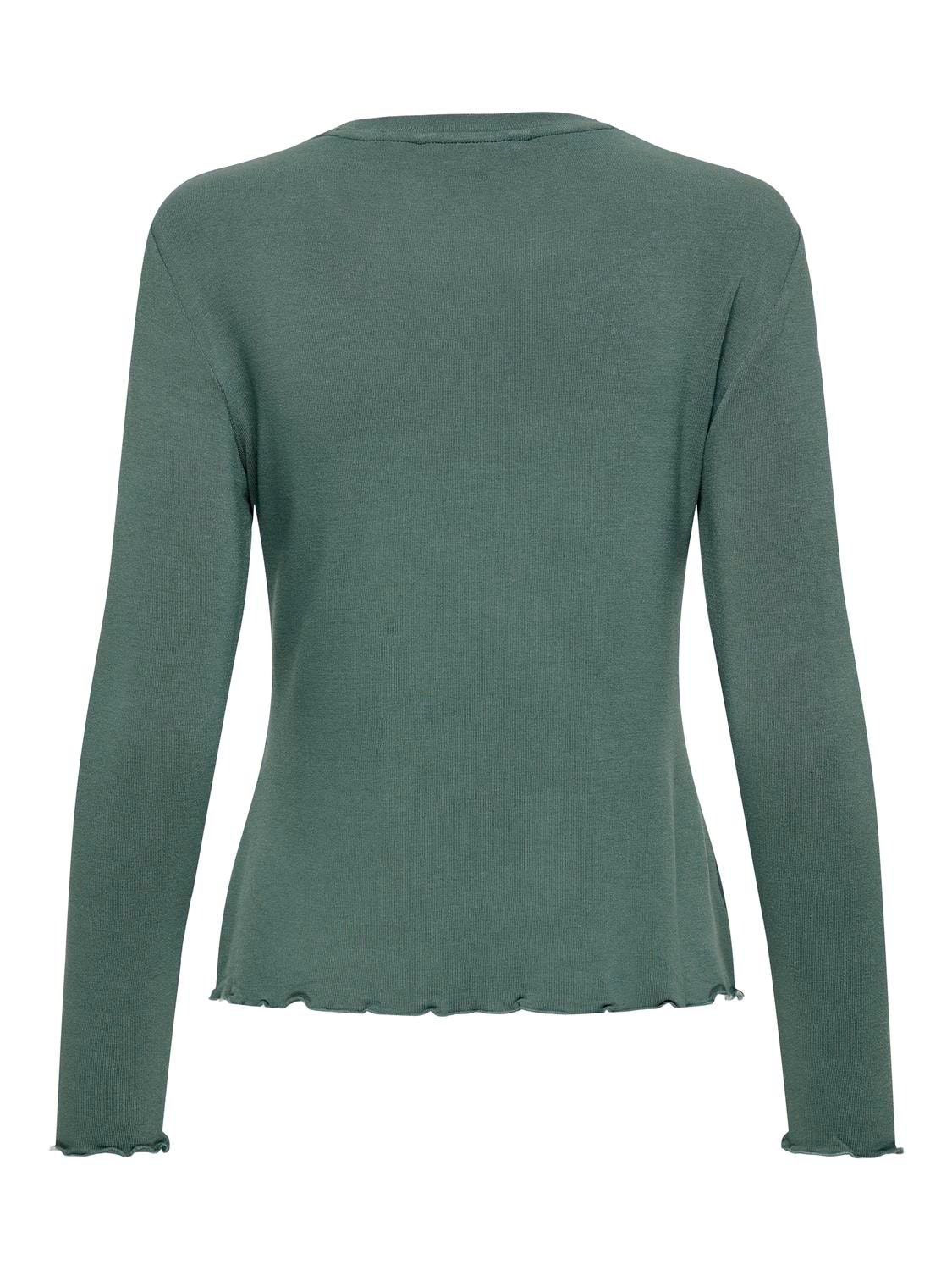ONLY Wave edge top -Balsam Green - 15272215