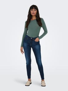 ONLY Wave edge Long sleeved top -Balsam Green - 15272215