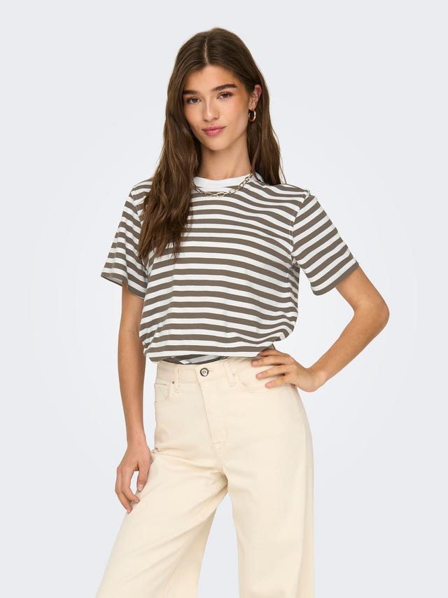 ONLY Striped t-shirt - 15272227