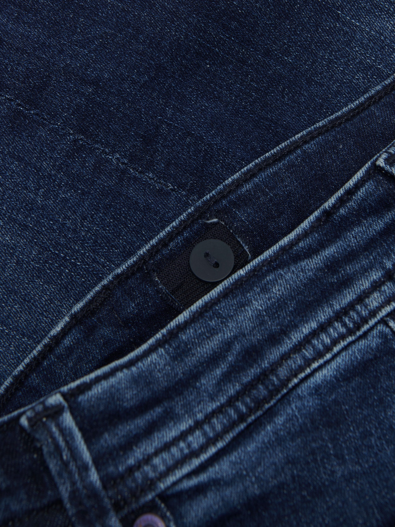 ONLY Avsmalnande passform Jeans -Blue Black Denim - 15272349