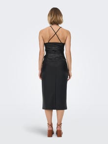 ONLY Regular Fit Stroppløs Kort kjole -Black - 15272371