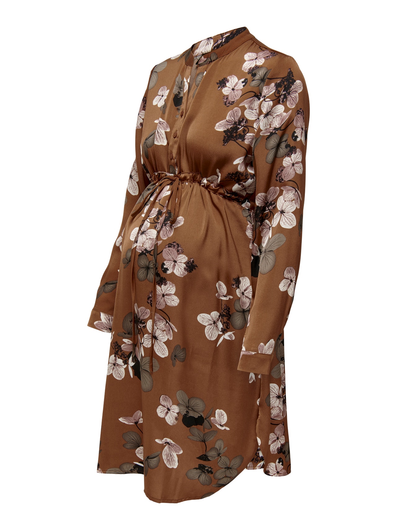 ONLY Mama long sleeved Dress -Argan Oil - 15272440