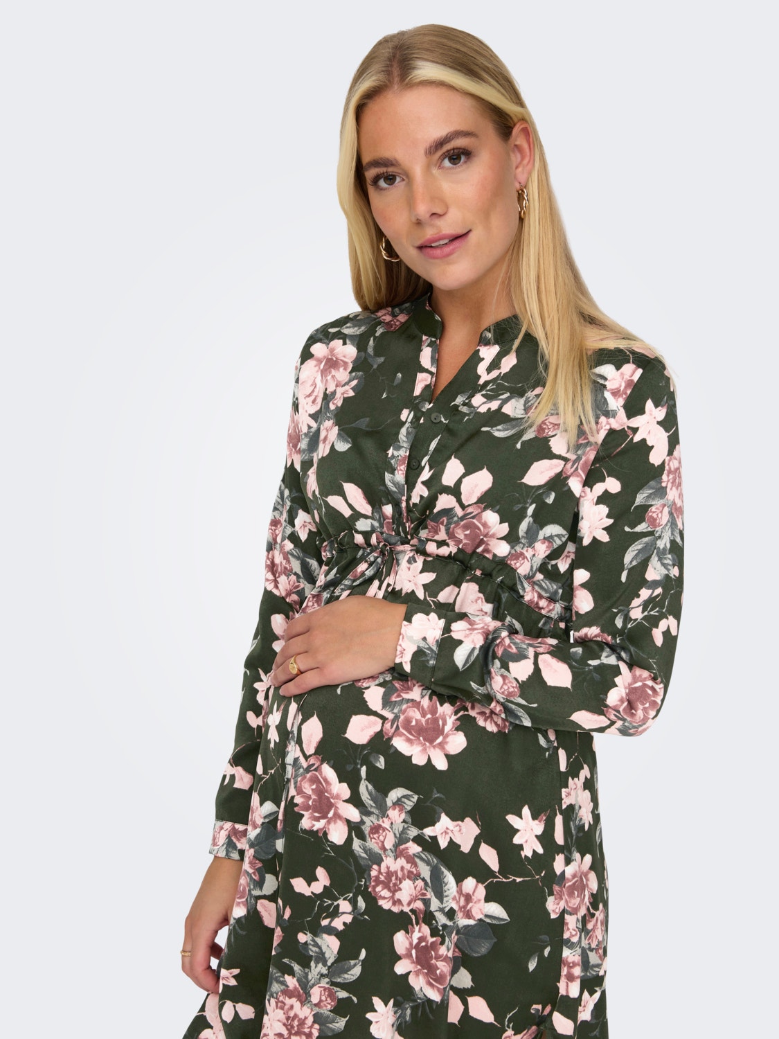 ONLY Mama long sleeved Dress -Rosin - 15272440