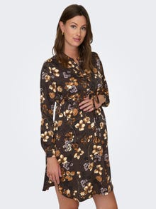 ONLY Mama long sleeved Dress -Slate Black - 15272440