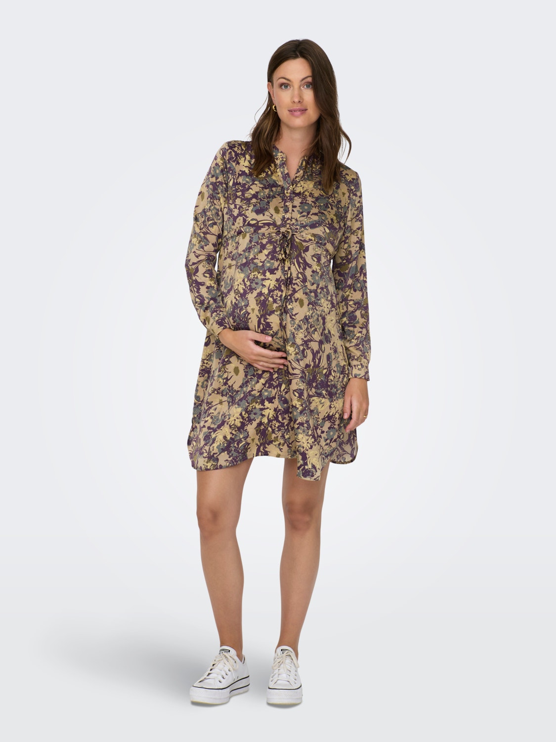 ONLY Mama long sleeved Dress -Amphora - 15272440