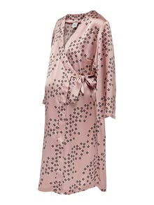 ONLY Mama 3/4-Arm Kimono- Kleid -Ash Rose - 15272441