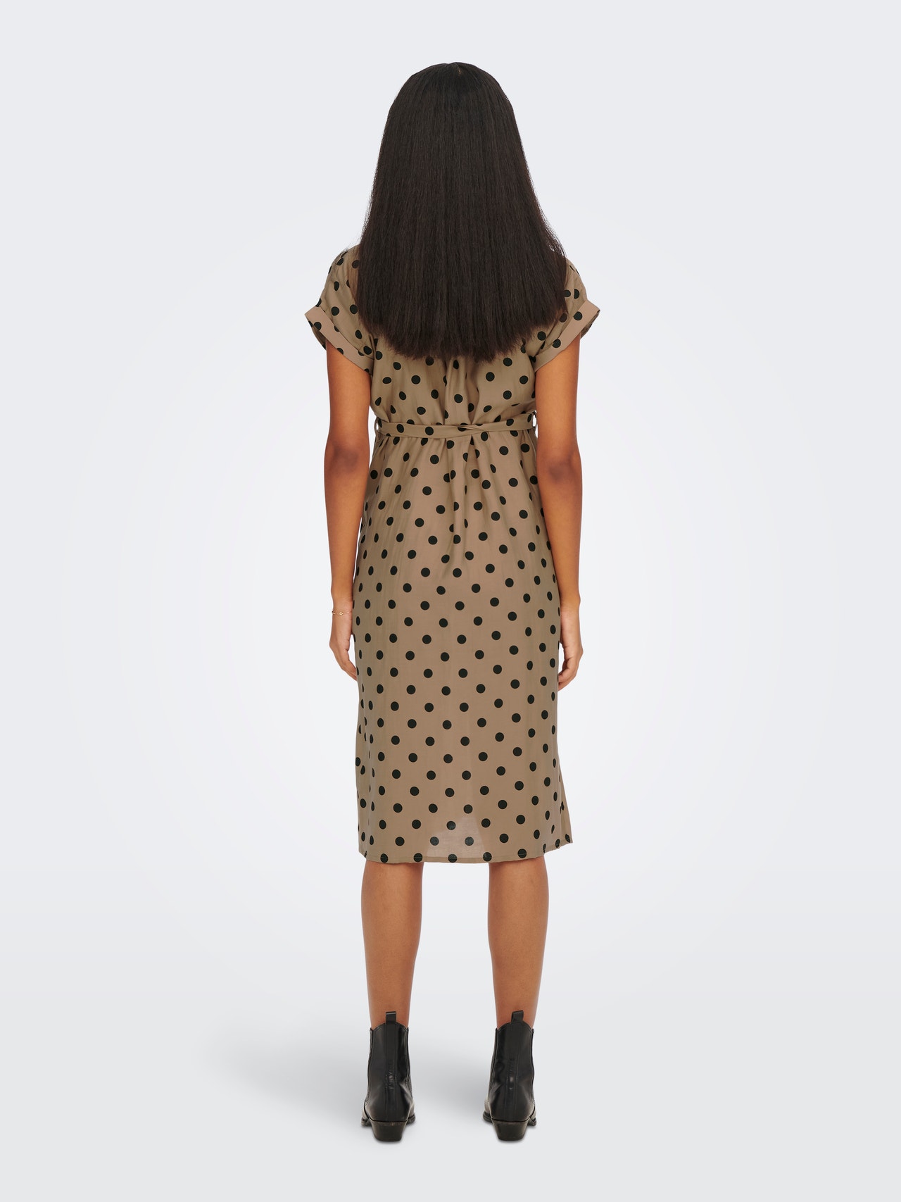 ONLY Regular Fit V-Neck Maternity Short dress -Tannin - 15272448