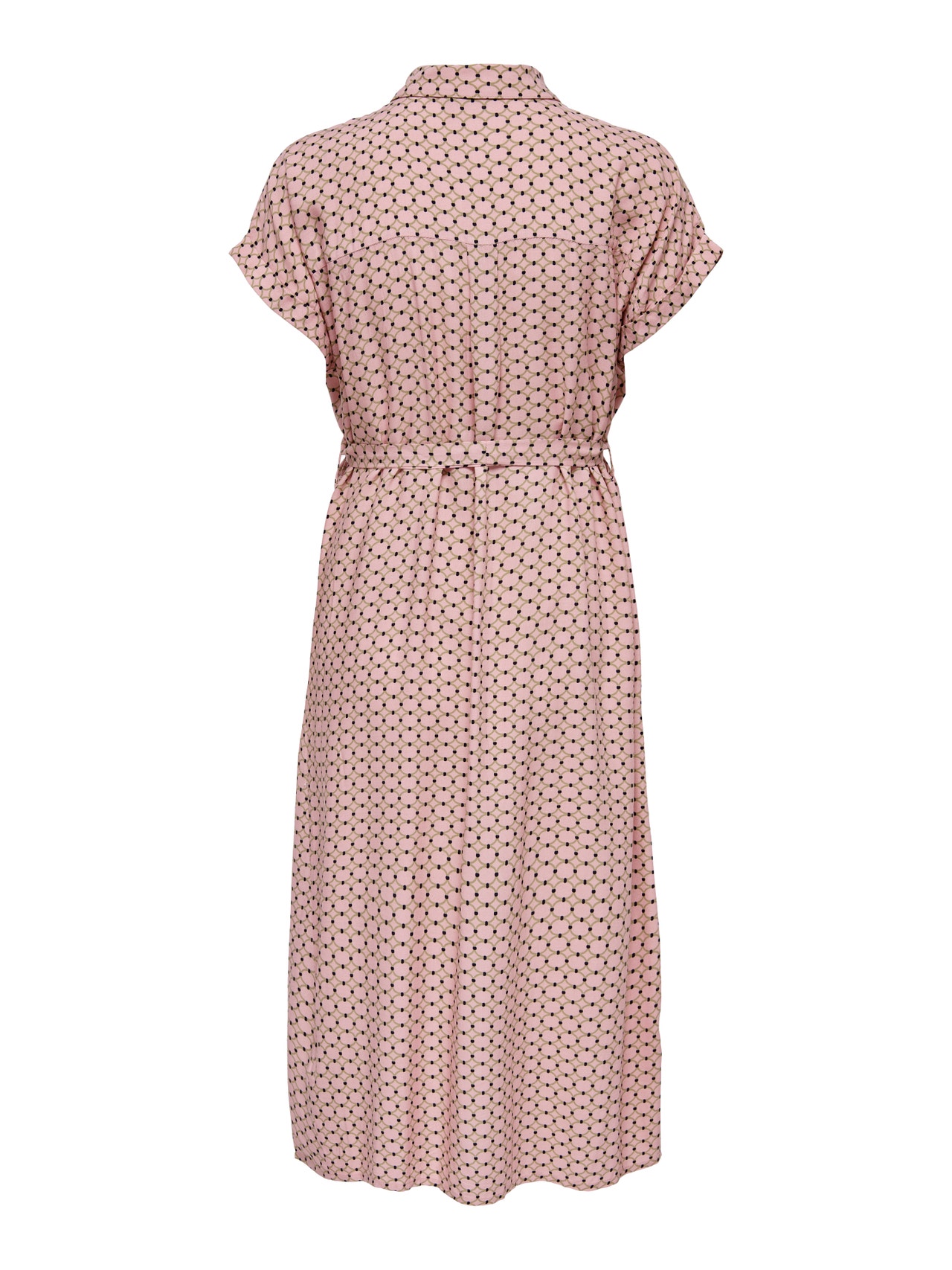 ONLY Mama short sleeved Shirt dress -Dawn Pink - 15272455